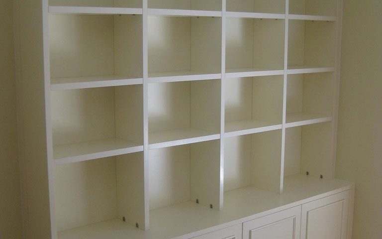 Libreria estanteria blanca para salón