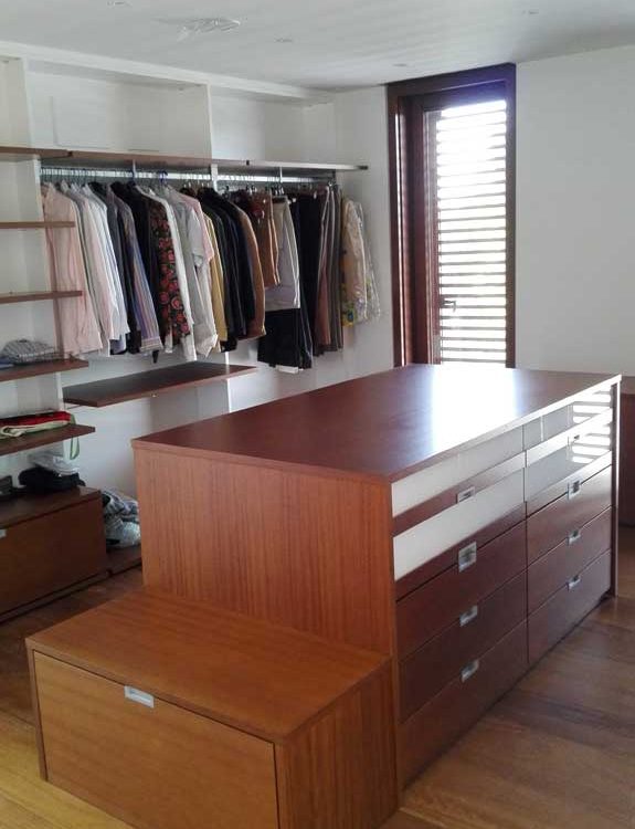 Sinfonier para vestidor