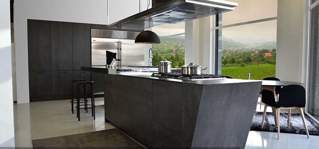 Cocina con isla zhen graden tienda de cocinas