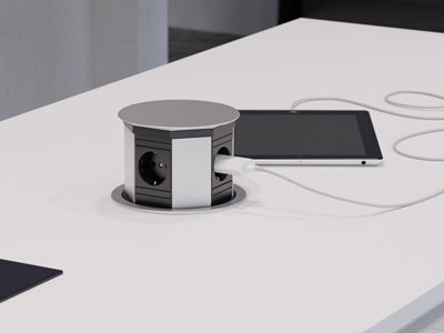 Enchufes escamoteables