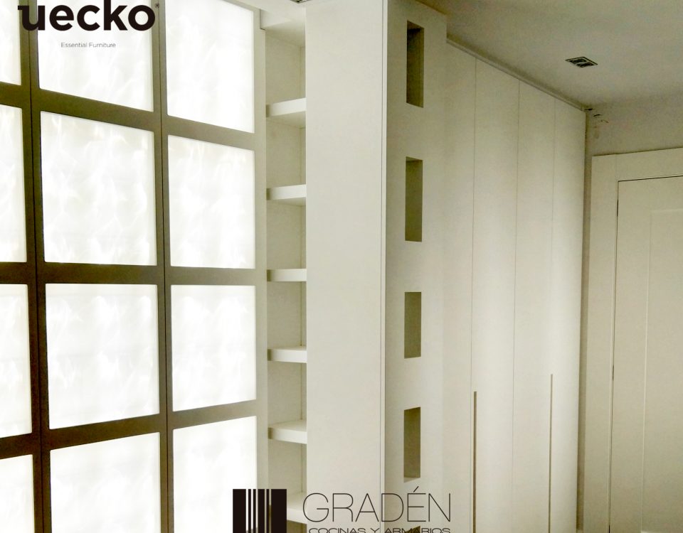 Recibidor laca blanca