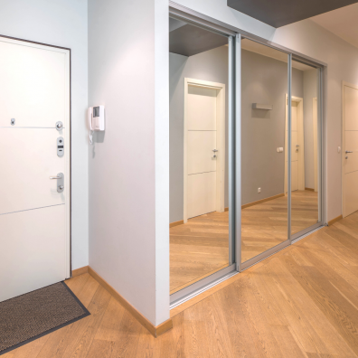 Armario de espejo puertas correderas recibidor casa